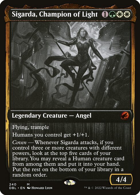 Magic the Gathering Card - Sigarda, Champion of Light - MTG Circle