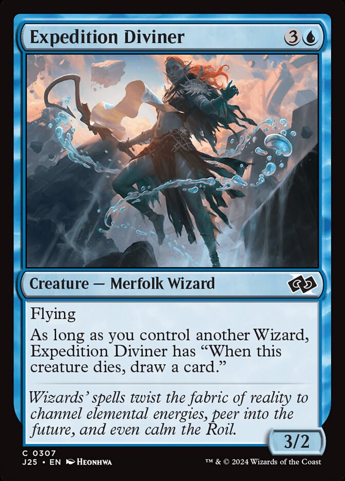 Magic the Gathering Card - Expedition Diviner - MTG Circle