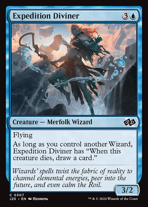 Magic the Gathering Card - Expedition Diviner - MTG Circle