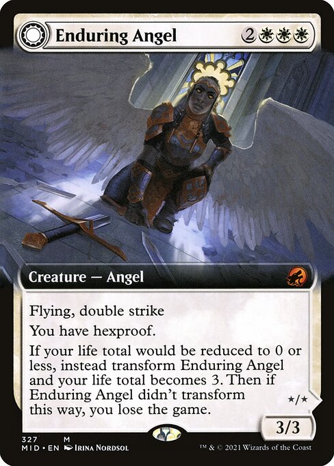 Magic the Gathering Card - Enduring Angel - MTG Circle