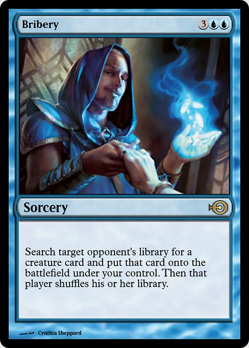 Magic the Gathering Card - Bribery - MTG Circle