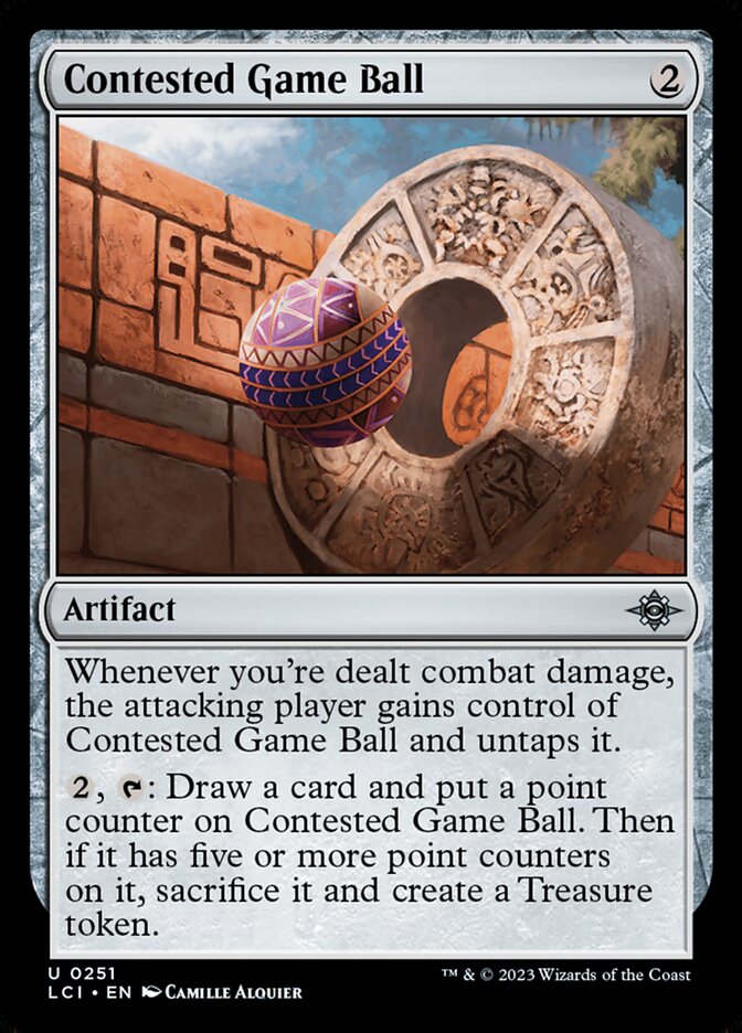 Magic the Gathering Card - Contested Game Ball - MTG Circle