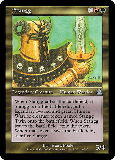 Magic the Gathering Card - Stangg - MTG Circle