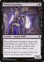 Magic the Gathering Card - Wicked Guardian - MTG Circle