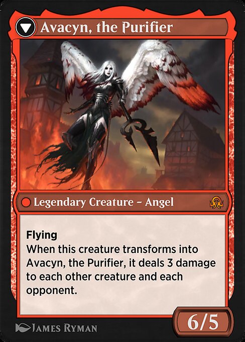 Magic the Gathering Card - Avacyn, the Purifier - MTG Circle