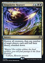 Magic the Gathering Card - Singularity Rupture - MTG Circle