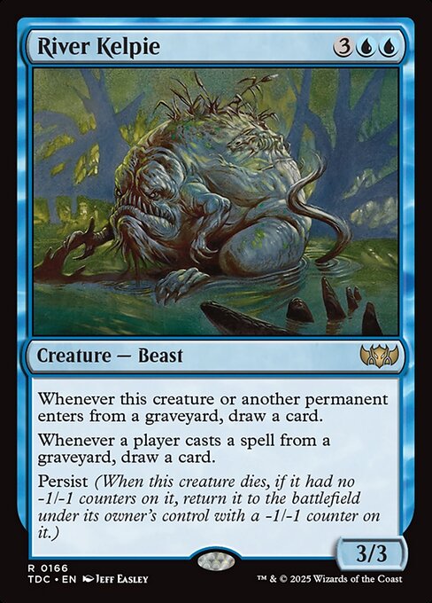 Magic the Gathering Card - River Kelpie - MTG Circle
