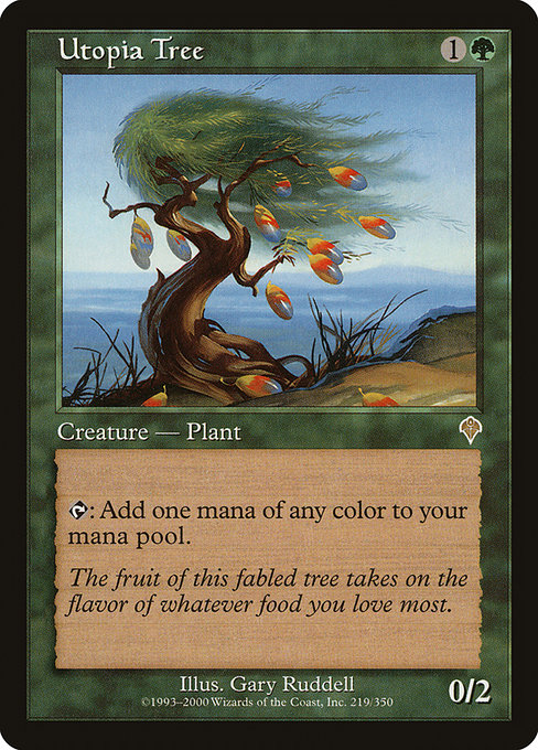 Magic the Gathering Card - Utopia Tree - MTG Circle