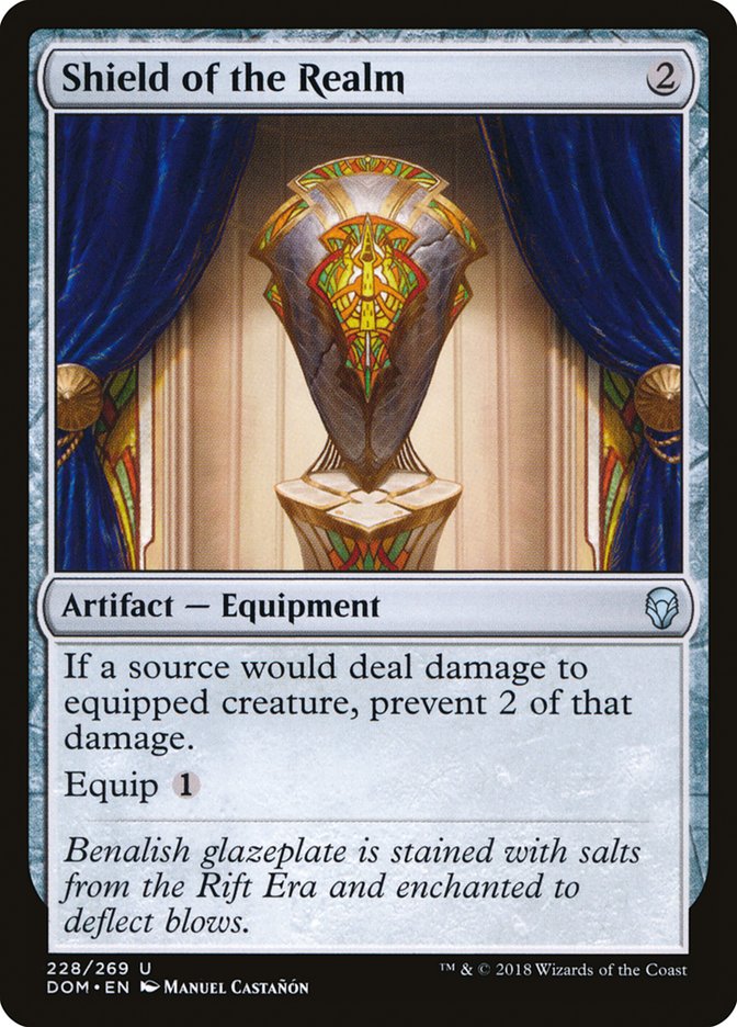 Magic the Gathering Card - Shield of the Realm - MTG Circle