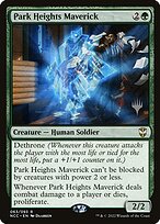 Magic the Gathering Card - Park Heights Maverick - MTG Circle