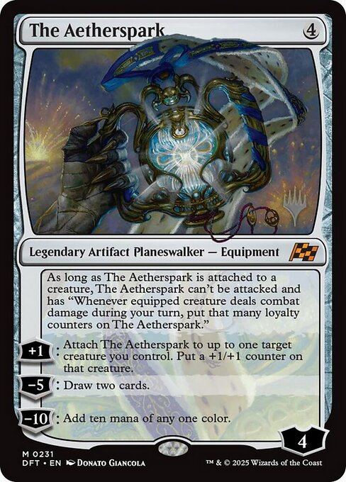 Magic the Gathering Card - The Aetherspark - MTG Circle