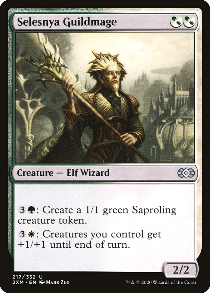 Magic the Gathering Card - Selesnya Guildmage - MTG Circle