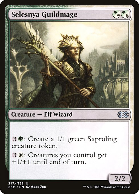 Magic the Gathering Card - Selesnya Guildmage - MTG Circle