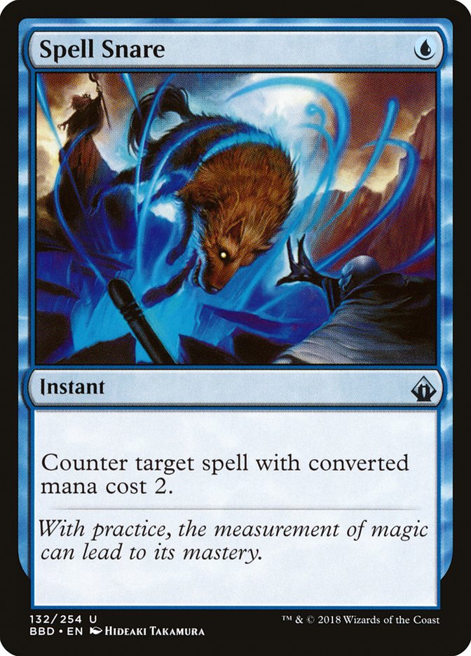 Magic the Gathering Card - Spell Snare - MTG Circle