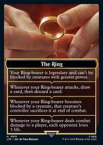 Magic the Gathering Card - The Ring // The Ring Tempts You - MTG Circle