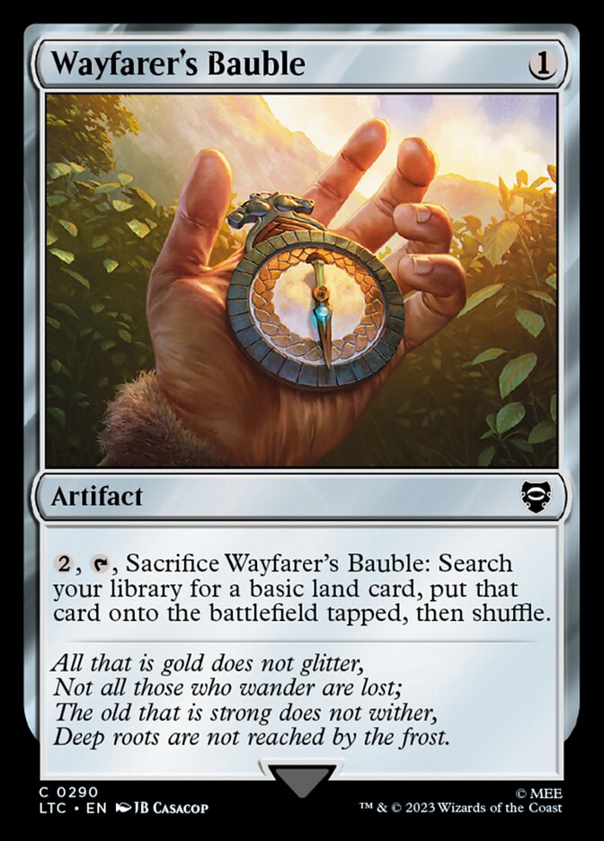 Magic the Gathering Card - Wayfarer's Bauble - MTG Circle
