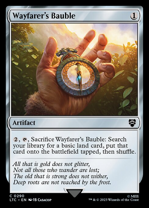 Magic the Gathering Card - Wayfarer's Bauble - MTG Circle