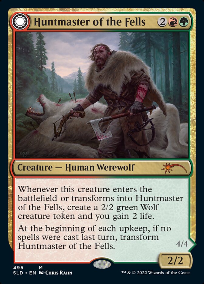 Magic the Gathering Card - Huntmaster of the Fells - MTG Circle