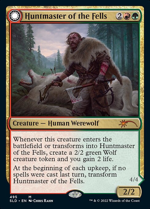 Magic the Gathering Card - Huntmaster of the Fells - MTG Circle