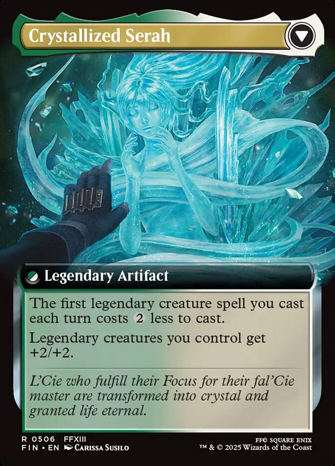 Magic the Gathering Card - Crystallized Serah - MTG Circle