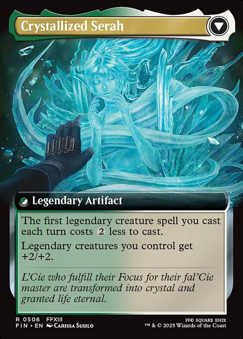 Magic the Gathering Card - Crystallized Serah - MTG Circle