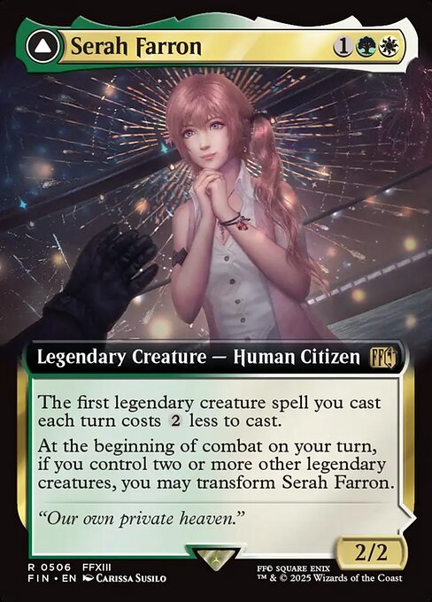 Magic the Gathering Card - Serah Farron - MTG Circle