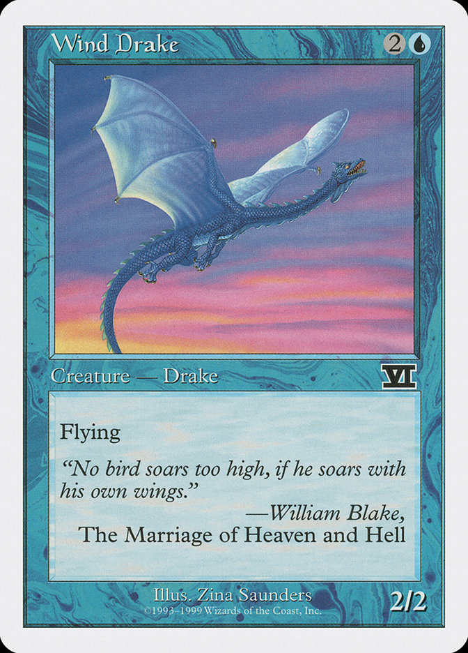 Magic the Gathering Card - Wind Drake - MTG Circle