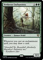 Magic the Gathering Card - Verduran Enchantress - MTG Circle