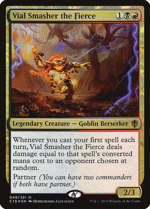 Magic the Gathering Card - Vial Smasher the Fierce - MTG Circle