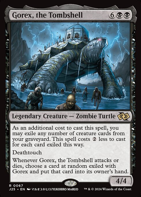 Magic the Gathering Card - Gorex, the Tombshell - MTG Circle