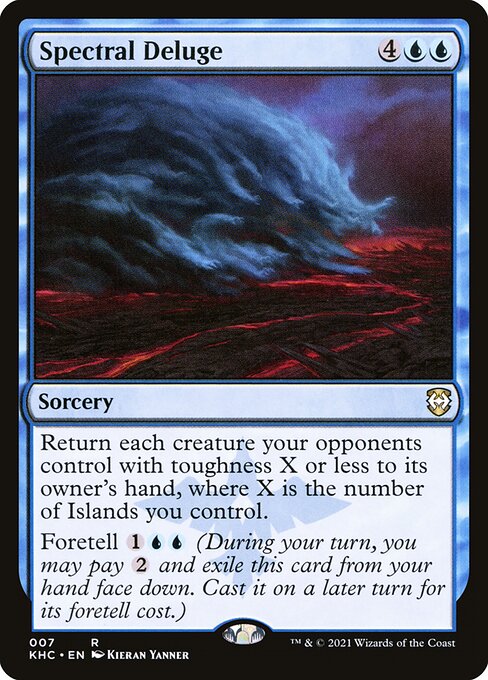 Magic the Gathering Card - Spectral Deluge - MTG Circle