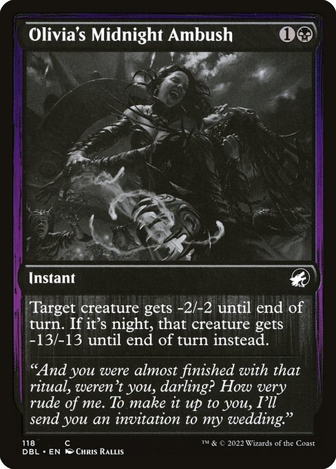Magic the Gathering Card - Olivia's Midnight Ambush - MTG Circle