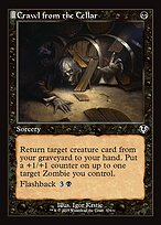 Magic the Gathering Card - Crawl from the Cellar - MTG Circle