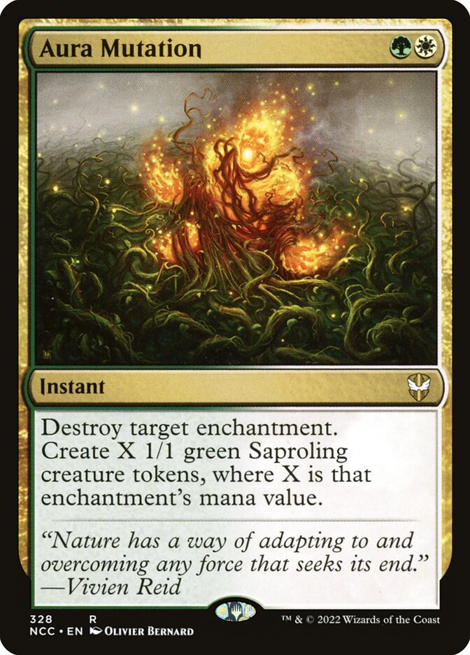 Magic the Gathering Card - Aura Mutation - MTG Circle