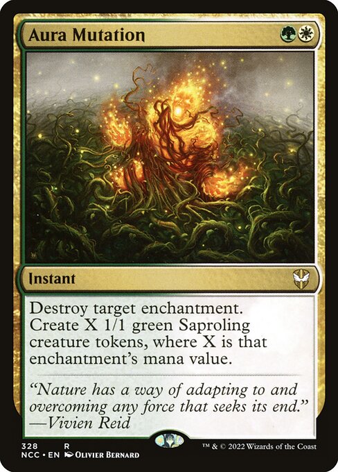 Magic the Gathering Card - Aura Mutation - MTG Circle