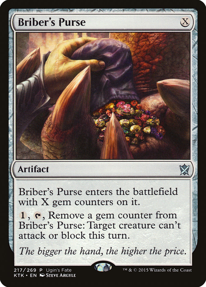 Magic the Gathering Card - Briber's Purse - MTG Circle