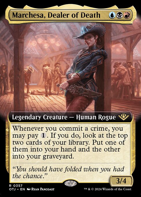 Magic the Gathering Card - Marchesa, Dealer of Death - MTG Circle