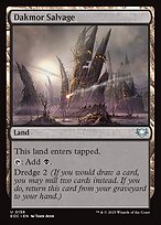 Magic the Gathering Card - Dakmor Salvage - MTG Circle