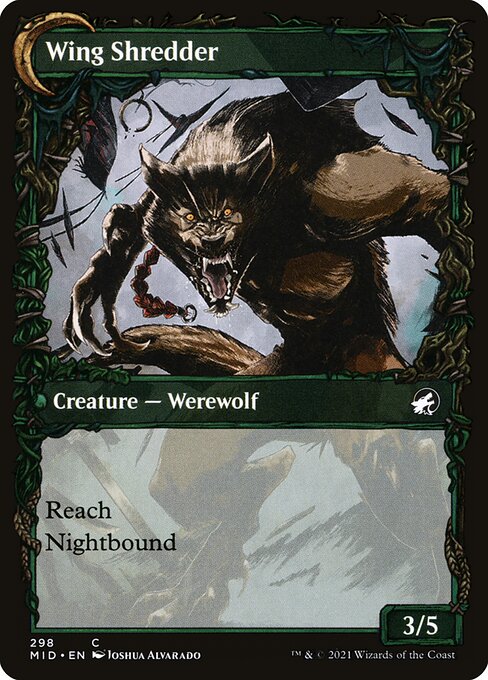 Magic the Gathering Card - Wing Shredder - MTG Circle
