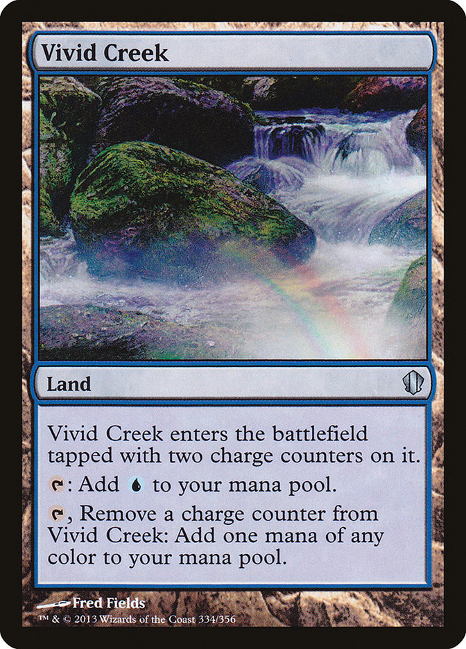 Magic the Gathering Card - Vivid Creek - MTG Circle