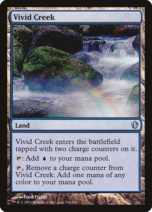 Magic the Gathering Card - Vivid Creek - MTG Circle
