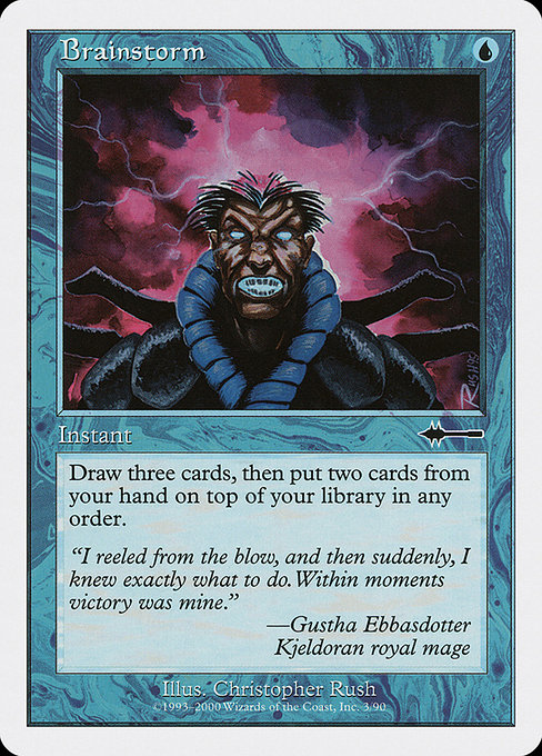 Magic the Gathering Card - Brainstorm - MTG Circle