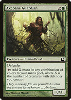 Magic the Gathering Card - Axebane Guardian - MTG Circle