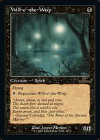 Magic the Gathering Card - Will-o'-the-Wisp - MTG Circle