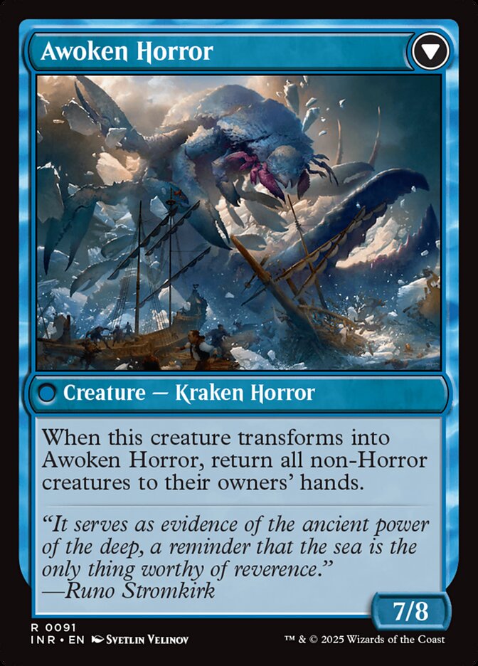 Magic the Gathering Card - Awoken Horror - MTG Circle