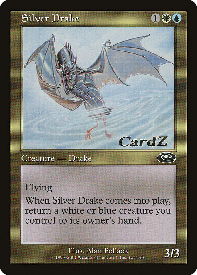 Magic the Gathering Card - Silver Drake - MTG Circle