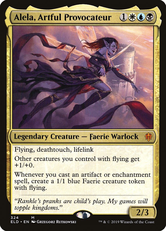 Magic the Gathering Card - Alela, Artful Provocateur - MTG Circle