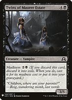 Magic the Gathering Card - Twins of Maurer Estate - MTG Circle