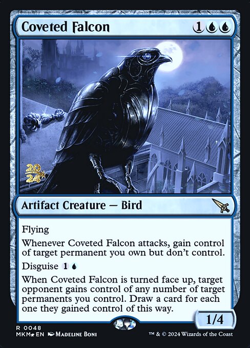 Magic the Gathering Card - Coveted Falcon - MTG Circle