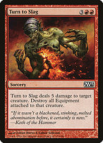 Magic the Gathering Card - Turn to Slag - MTG Circle